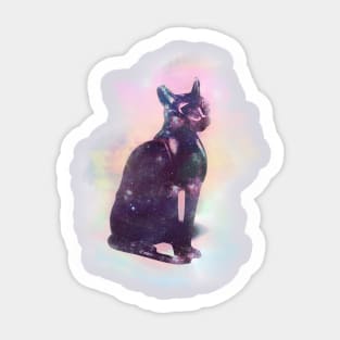 Egyptian cat Sticker